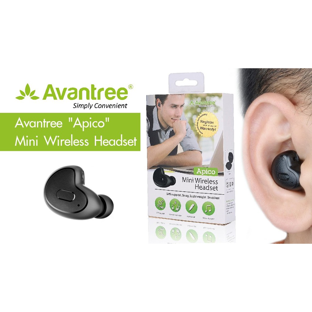 avantree apico mini in ear bluetooth