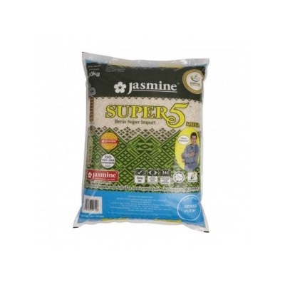 jasmine beras super 5  import 5kg Shopee Singapore