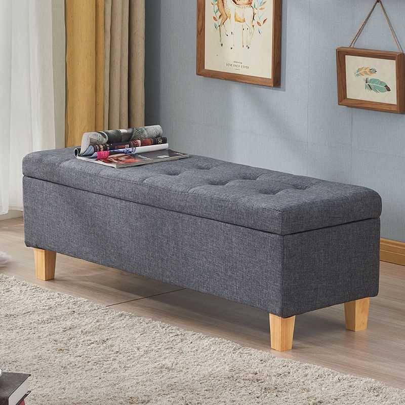 Fabric Storage Stool Storage Stool Can Sit In Person Living Room Sofa