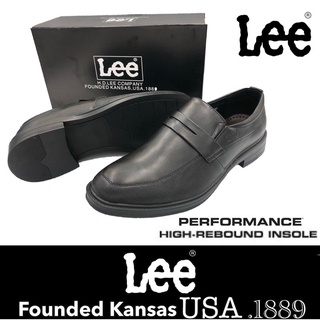 lee signature upper pu leather black formal office shoes kasut kulit hitam lee #4
