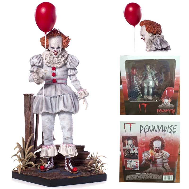 IT Pennywise Figure IT Joker Stephen King's Iron Studios PVC Action