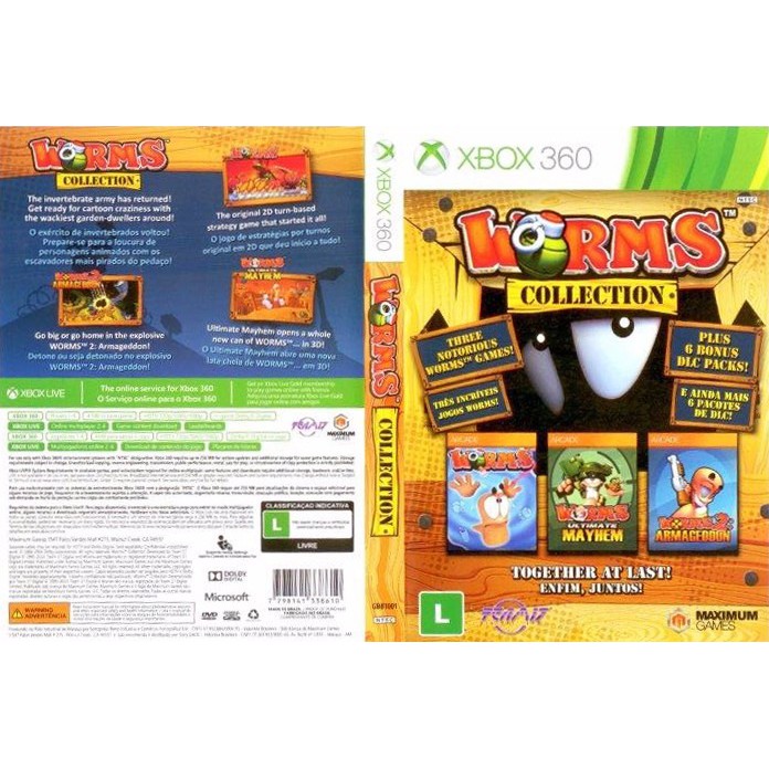 Worms Armageddon Xbox 360 merchantdpok