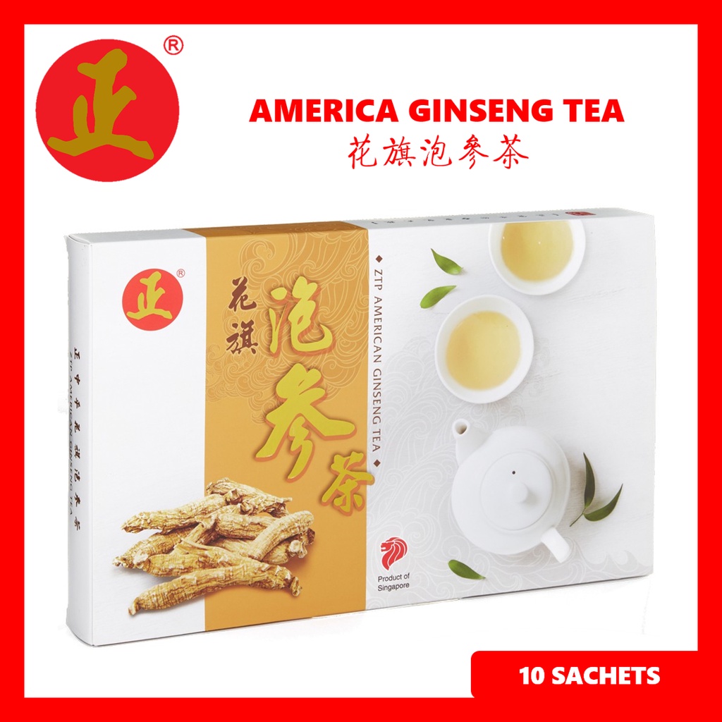 ZTP American Ginseng Tea (10 sachet) Shopee Singapore