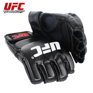 【spot】UFC MMA Boxing Sports Leather Gloves Tiger Muay Thai Fight Box Mma Gloves Boxing Sanda Boxing Glove Pads