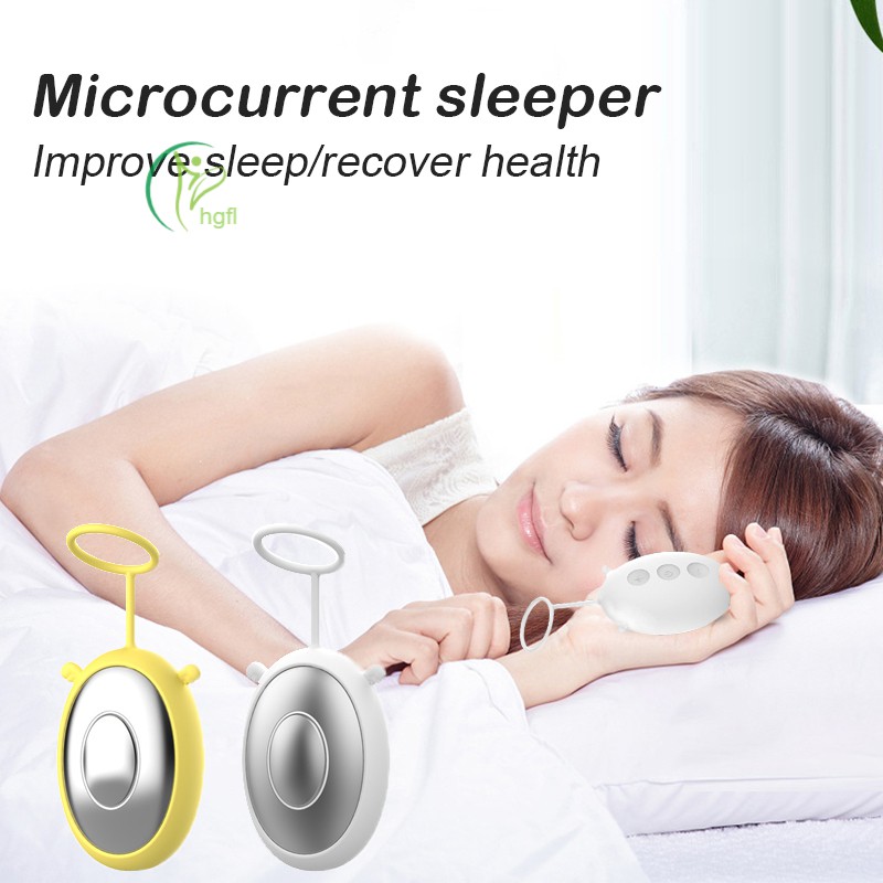 hgFl Insomnia Buster Microcurrent Sleep Helper Sleep Aid Hand Holding