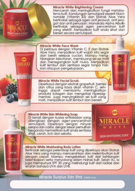 miracle face cream