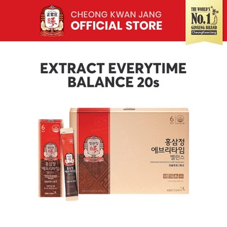 Image of [Best Seller] Cheong Kwan Jang Korean Red Ginseng Extract Everytime Balance (10ml x 20 sticks)