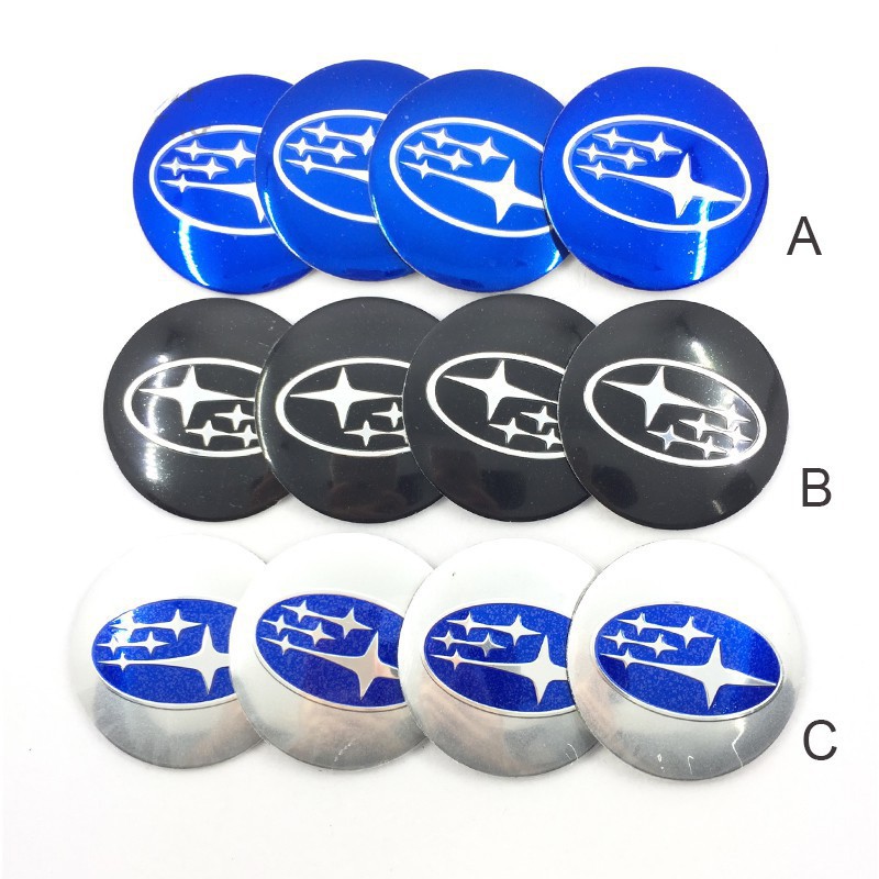 subaru wheel centre caps