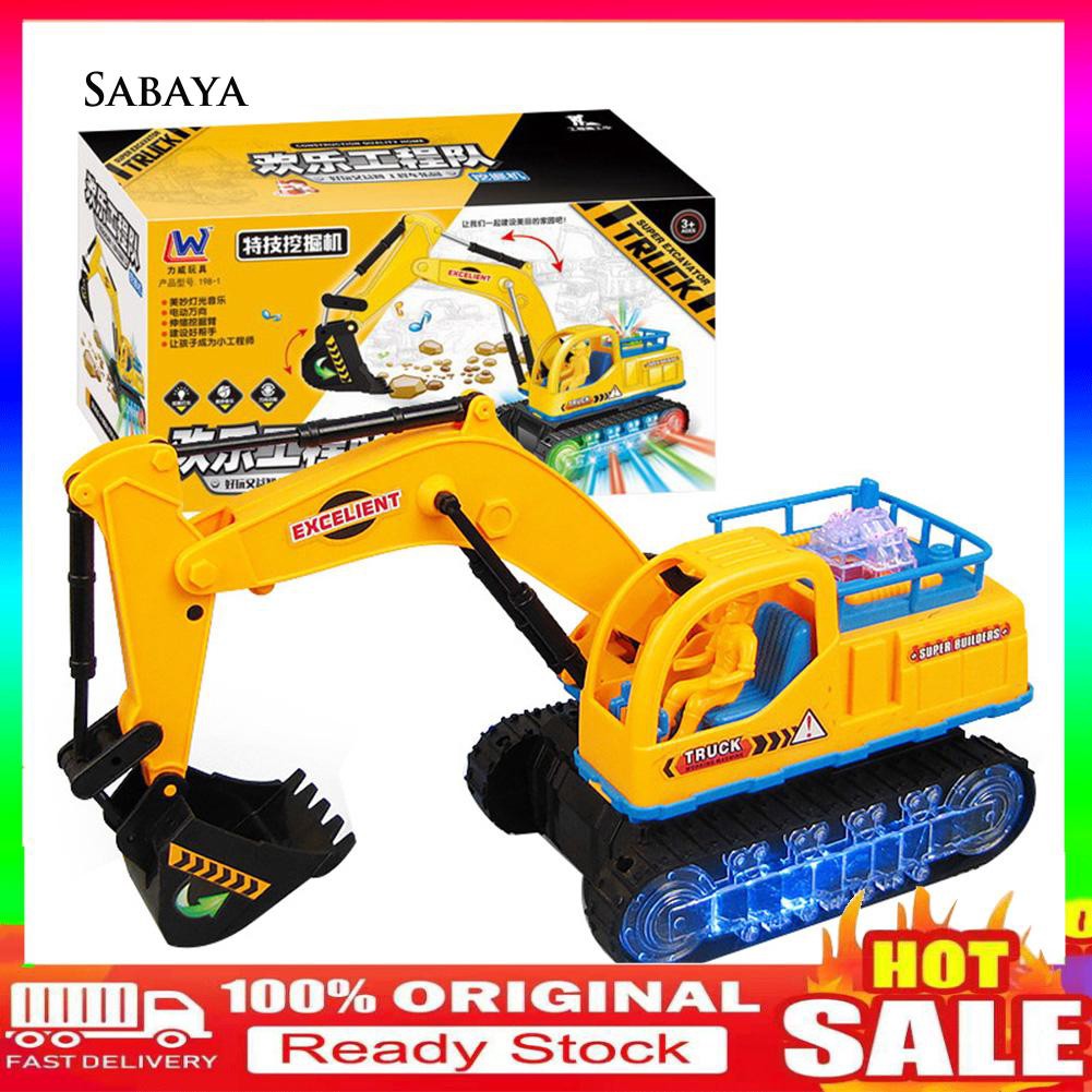 electric toy excavator