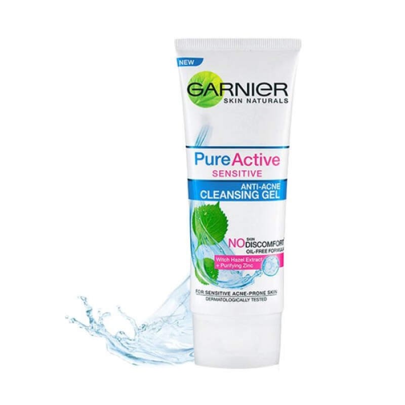 garnier pure active face wash