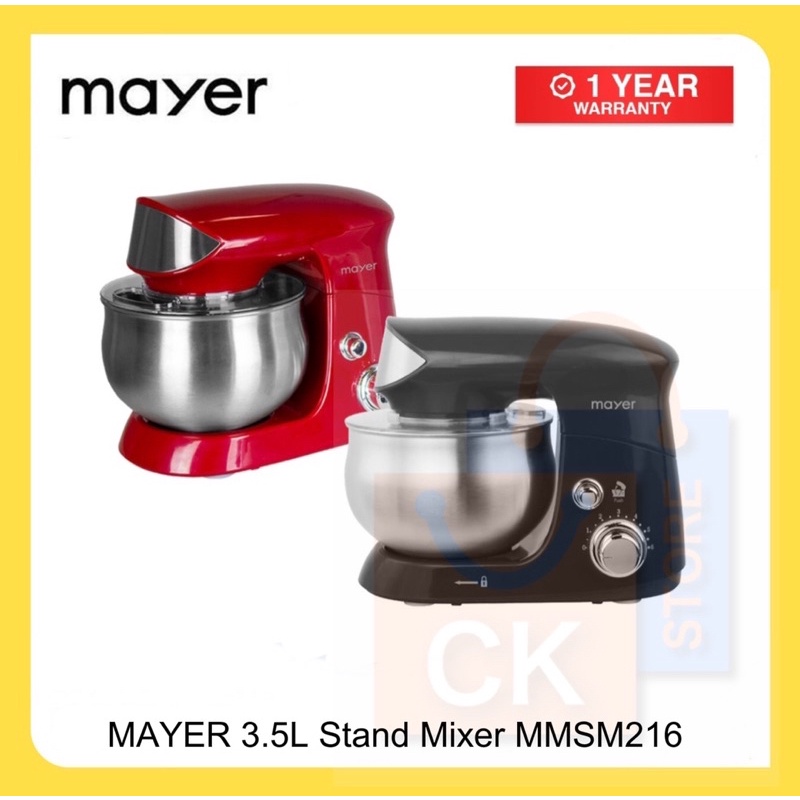 Mayer 3.5L Stand Mixer MMSM216 MMSM 216 (1 Year Warranty) Shopee