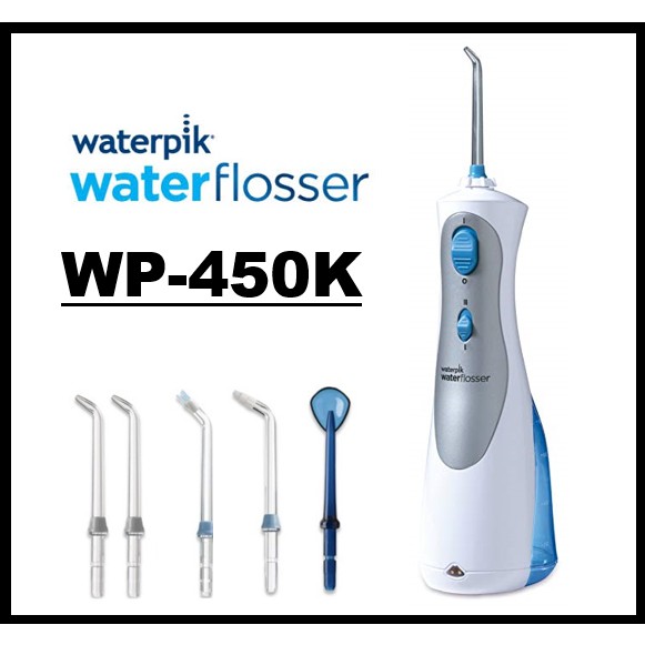 Waterpik WP450K Cordless Advanced Water flosser teeth floosing water jet Shopee Singapore