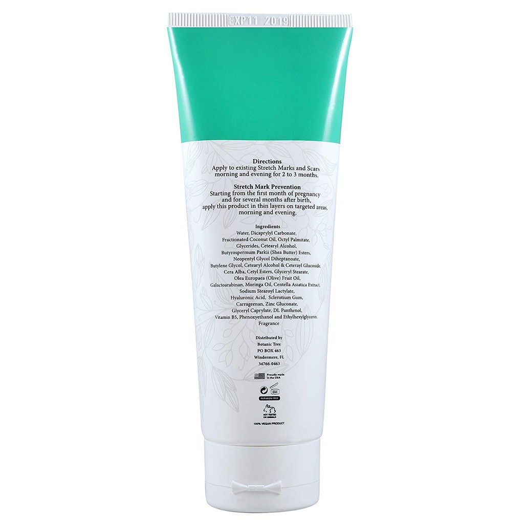 botanic tree stretch mark cream
