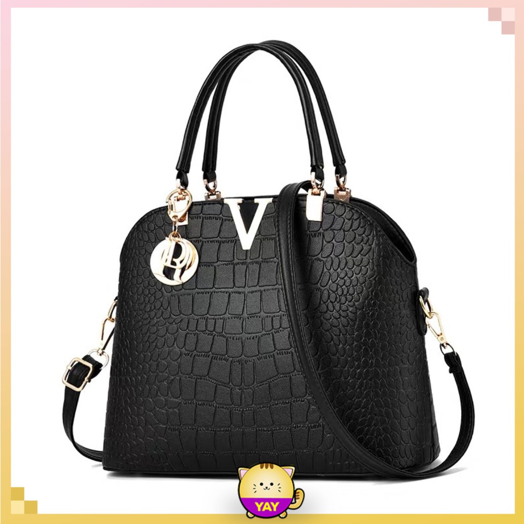 Yay Singapore Premium Dr V Handbag Shoulder Women S Sling Bag Beg Tangan Wanita Perempuan Woman Bags Shopee Singapore