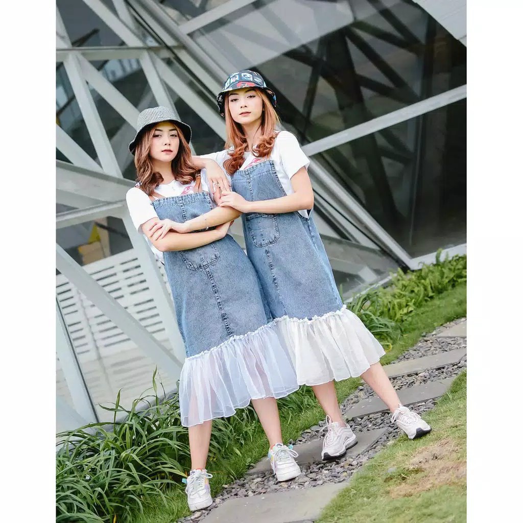 overall jeans shopee