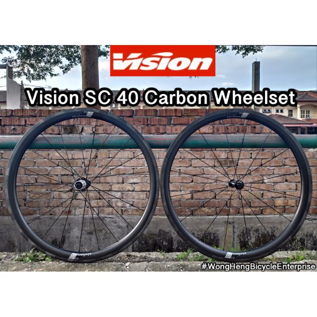 vision sc 40 carbon wheelset