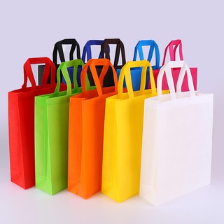 Image of Eco-friendly bags, non-woven handbags, three-dimensional advertising shopping bags, custom printed logos