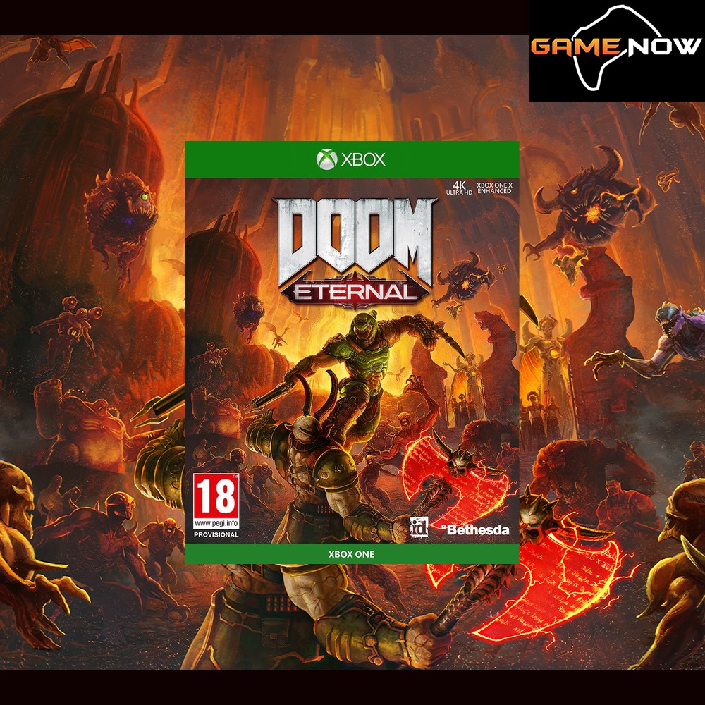 Doom Eternal Xbox One Shopee Singapore