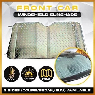 Front Car Sunshade Windshield-Jumbo/Standard Sun Shade Keeps Vehicle Cool-UV Ray