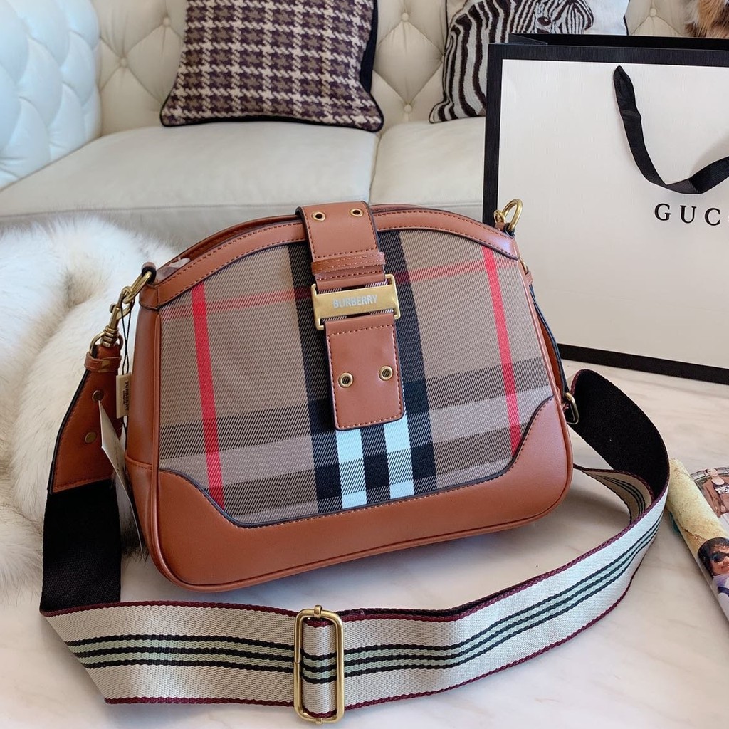 burberry plaid bag