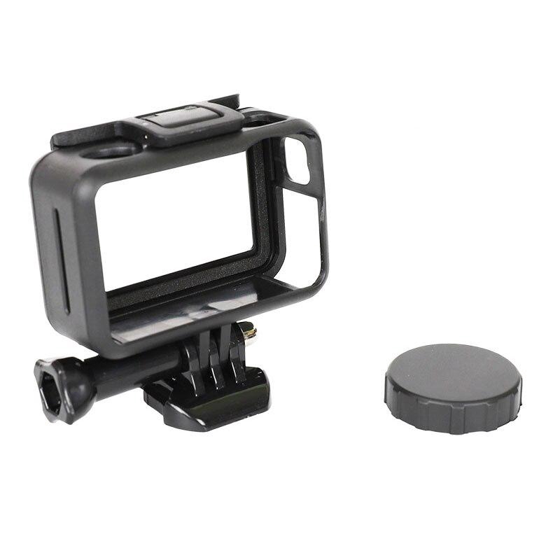Osmo Action Camera Sturdy Cage Protective Case Lens Cap For Dji Osmo Action Camera Frame Cover Shell Housing Accessories Shopee Singapore