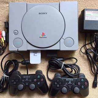 [Ready Stock Order Within 48h] Original ps1 Game Console Reading Disk Smooth Need A Full Set Can Choose With Two Vibrating Handles oein