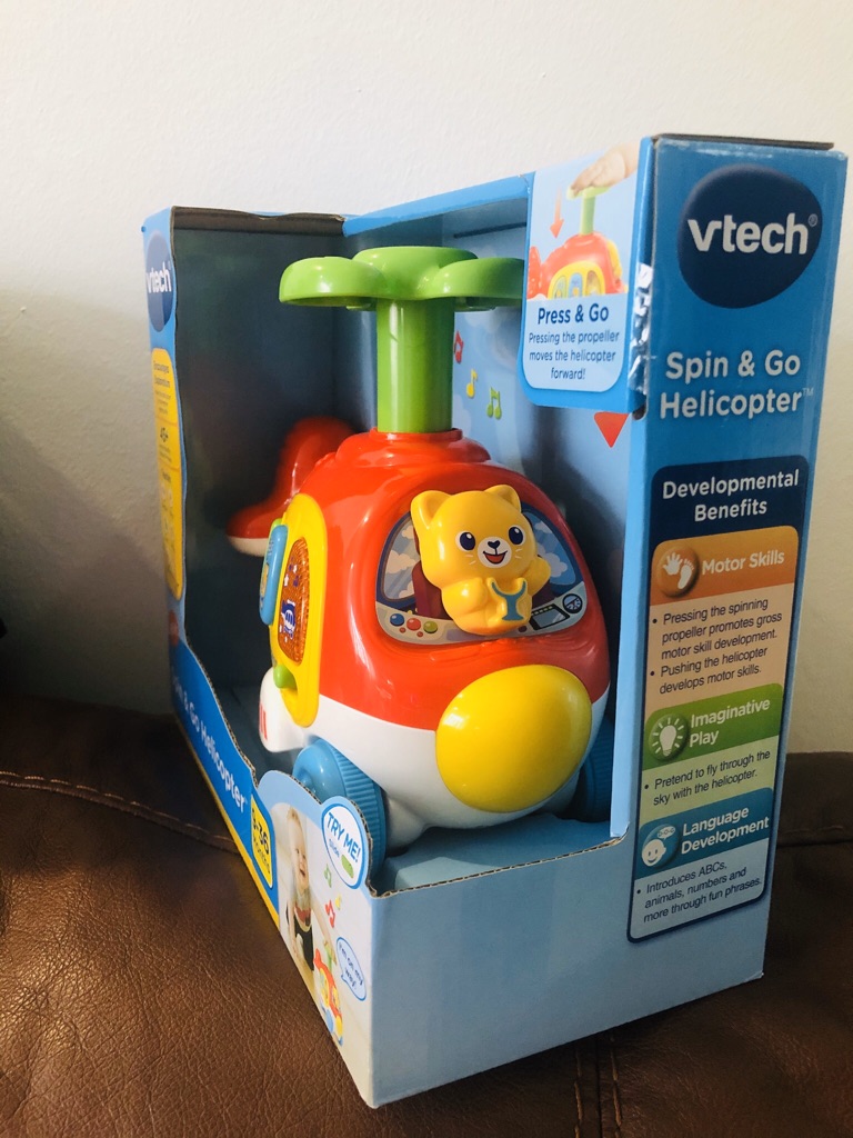 vtech spin and go helicopter