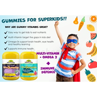 Nature’s Way Kids Smart Vita Gummies Immune Defence / Bundle Deal [BaeBear.sg] #2
