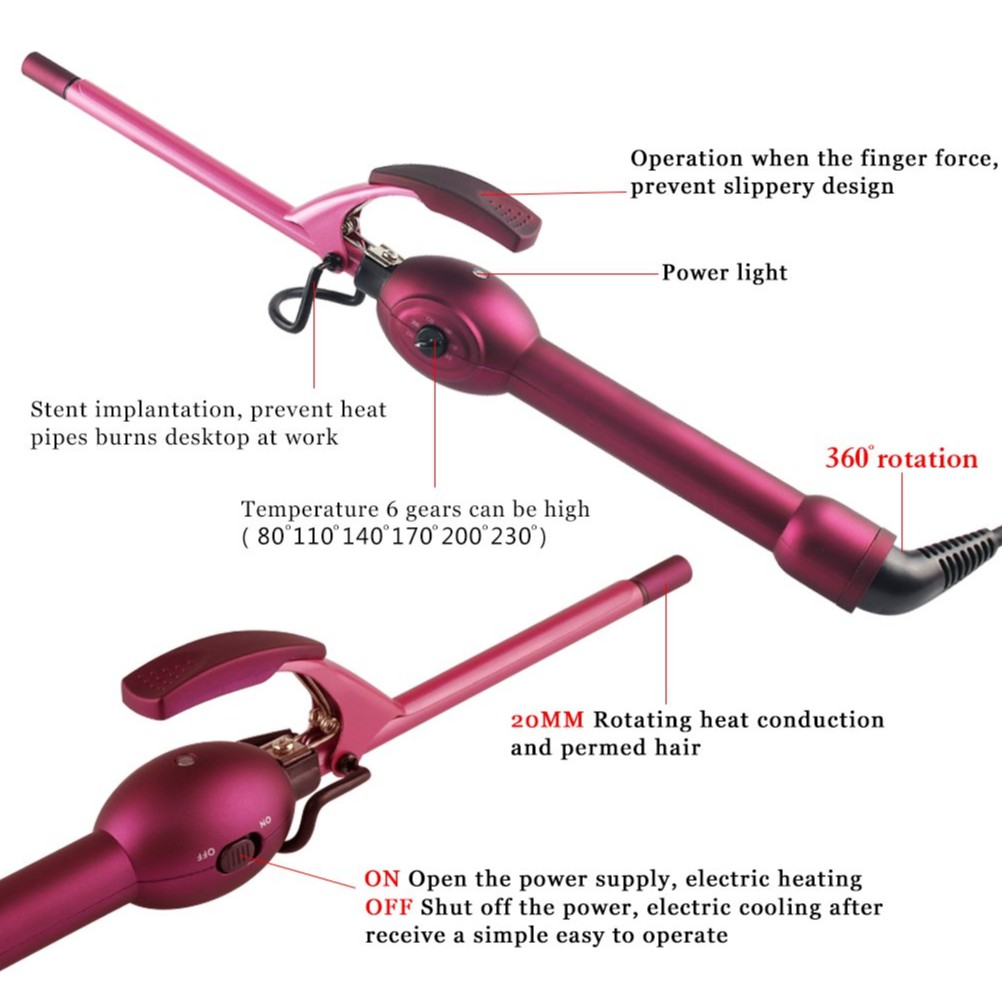 small barrel curling iron
