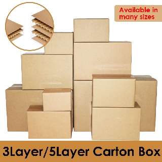 New Carton Box Moving Box Mailing Box Courier Box Postal Box Storage Box Parcel Box Paper Box Singapore