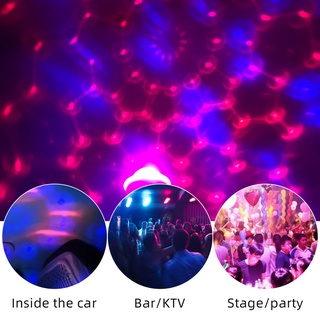 Sound Activated Party Lights / RGB DJ Disco Ball Lighting / Mini High Quality Strobe Lamp / Stage Par Light for Home Room Dance Parties Bar Karaoke Xmas Wedding Show Club #2