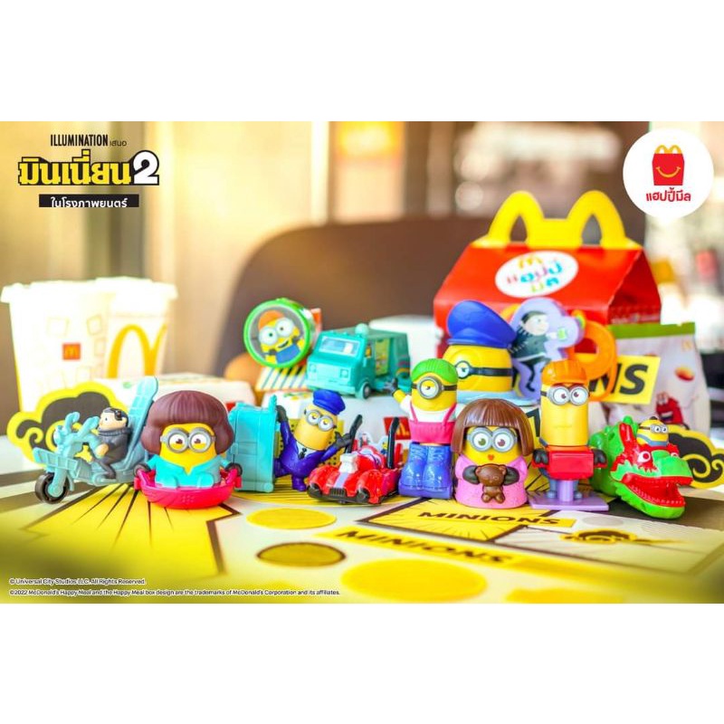 Minions2 2 mcdonald happy meal Latest Toys minion 2 Minions And Bad