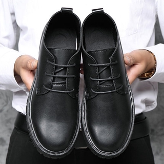 Men Round Head Casual Formal Shoes