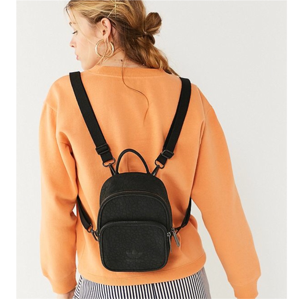 adidas mini leather backpack