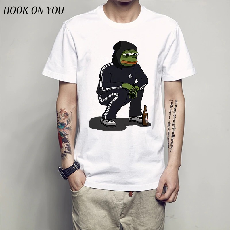 Dank Memes T Shirt 2017 It Tee Shirts Pepe Custom Short Sleeve Boyfriend S Male Coole Tee Shirts Plus Size Xxx Shopee Singapore