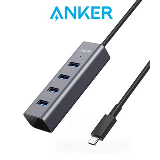 Anker USB-C to USB 3.0 4-Port Aluminum Hub 1.3ft Up to 5 Gbps data speeds