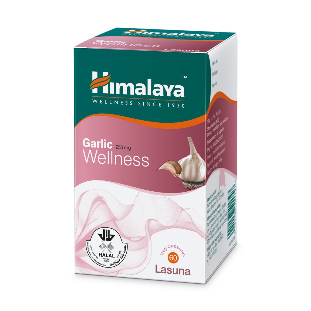 Himalaya Garlic Wellness Lasuna 60’s