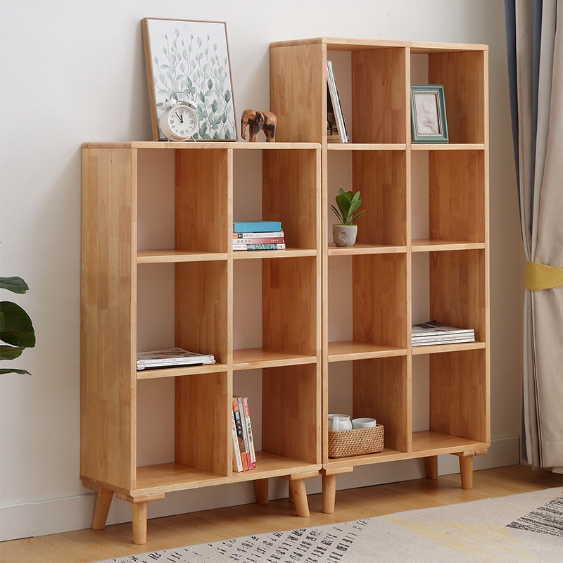 wooden bookshelf