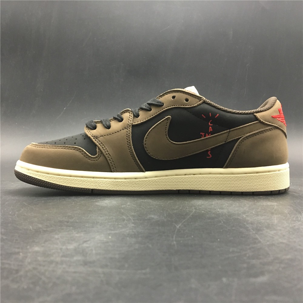 travis scott x air jordan 1 low og sp dark mocha