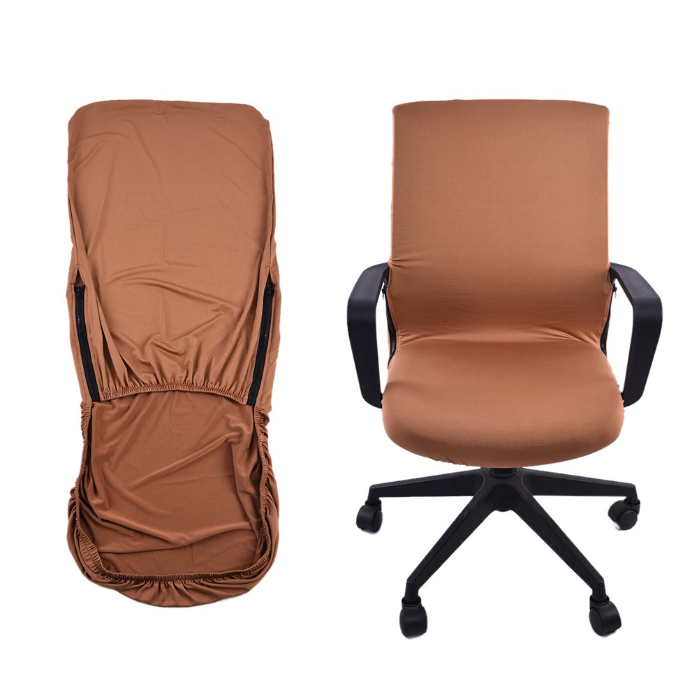 Cinglen Siamese Office Chair Cover Swivel Chair Computer Armchair