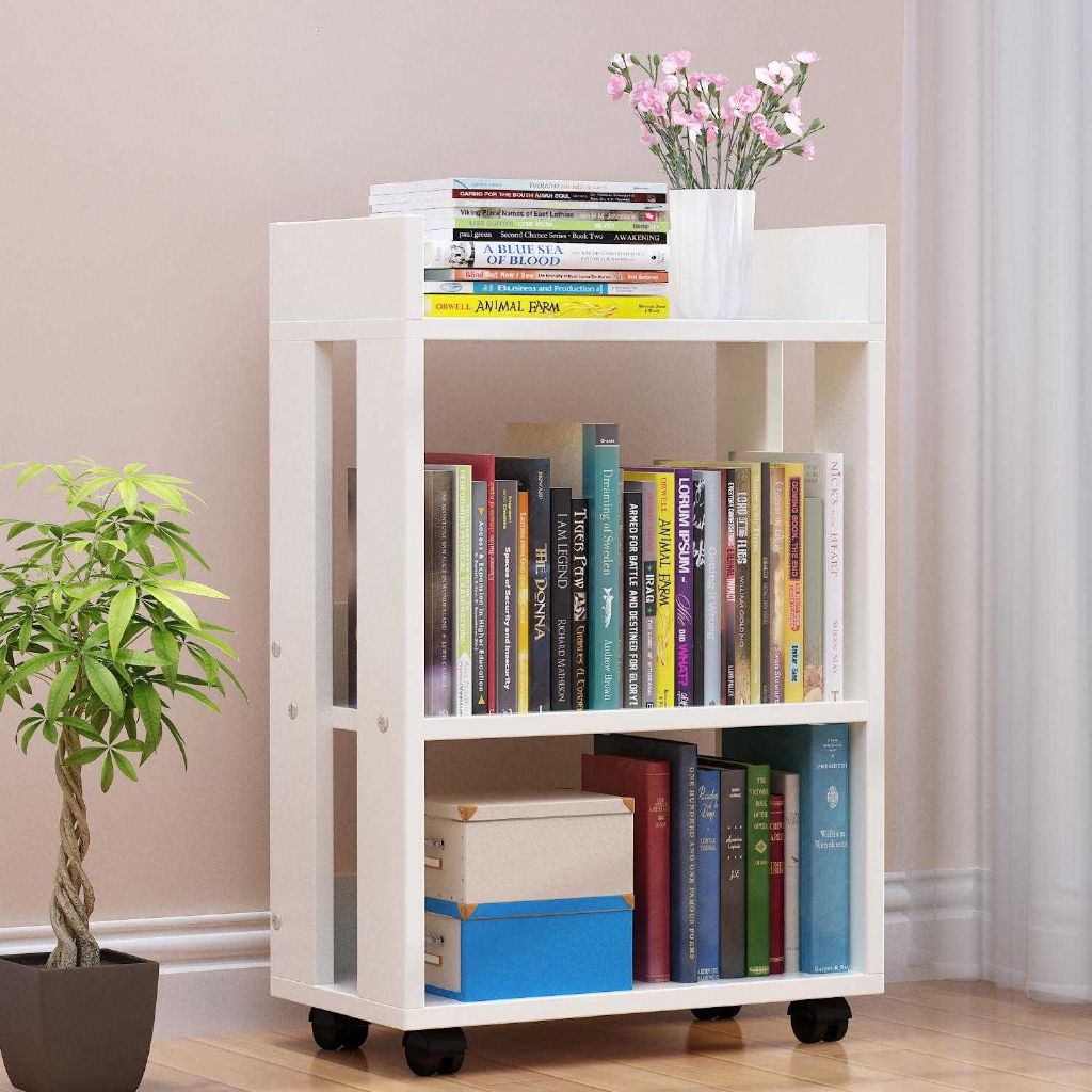 Bookshelf Simple Floor Simple Modern Living Room Shelf Space