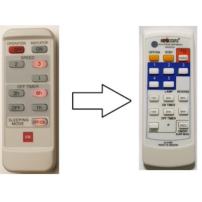 Local Shop Kdk Remote Control Replacement For A11ys A56vs V56vs Etc