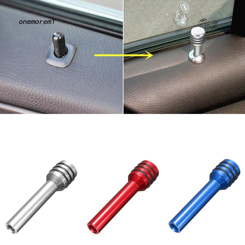 Onmo 2pcs Car Vehicle Universal Interior Door Lock Pin Aluminum