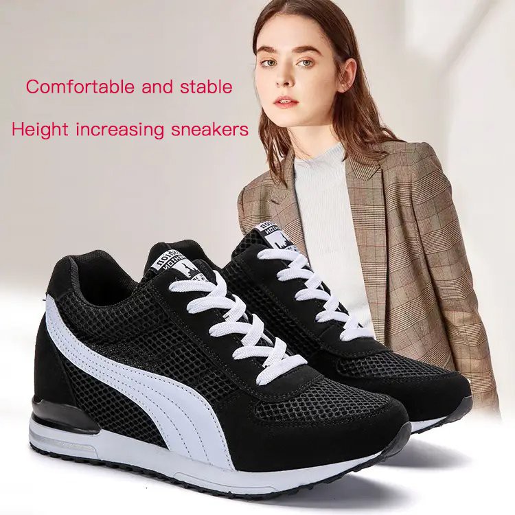 high top wedge tennis shoes