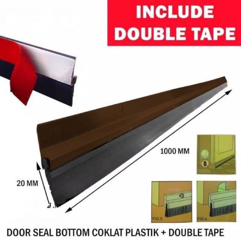 Rubber Door Bottom Seal Rubber Door Seal Dust Proof Safe PVC Strip ...