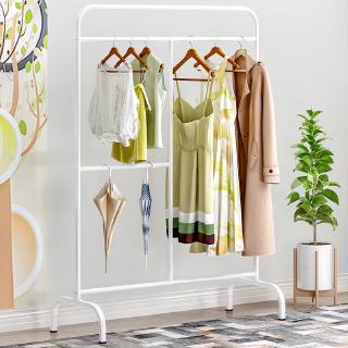 Coat Rack Indoor Floor Balcony Clothes Rail Bedroom Hanging Clothes Simple Single Pole