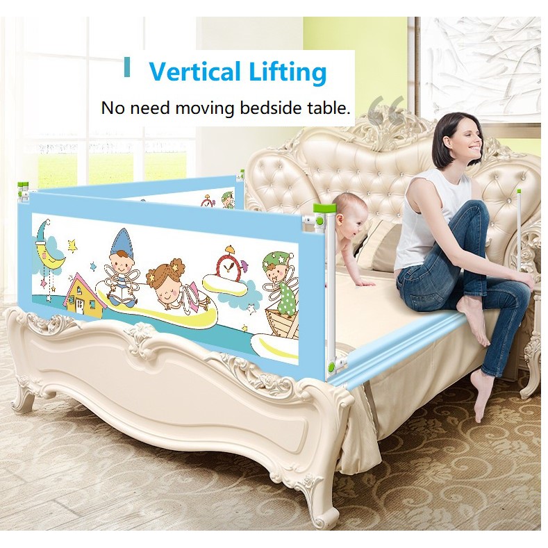 Free Delivery 2019 Vertical Lifting Child Bed Rail Child Bed