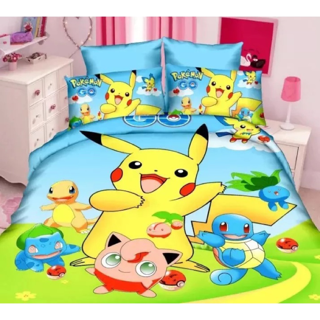 pokemon bed sheets queen