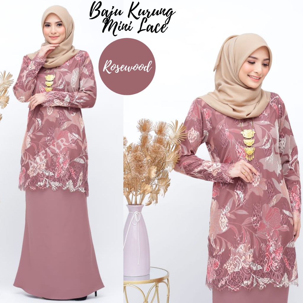 [Shop Malaysia] Baju Kurung Mini Italian Lace