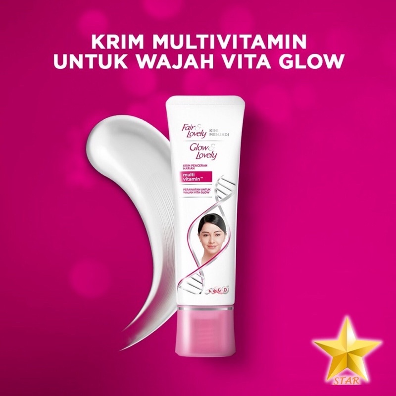 Fair & Lovely Multivitamin Face Cream 25g - sachet sashet Brightening ...